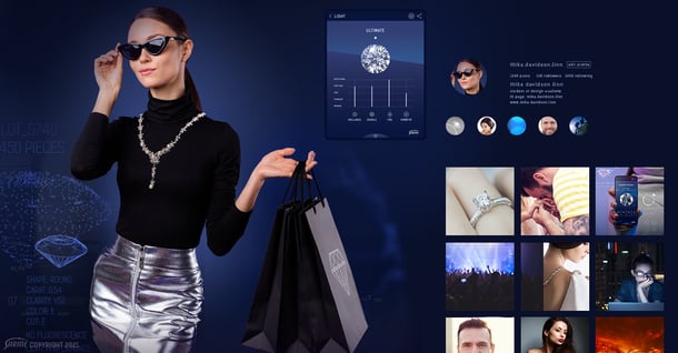 Gen Z shopping diamonds online